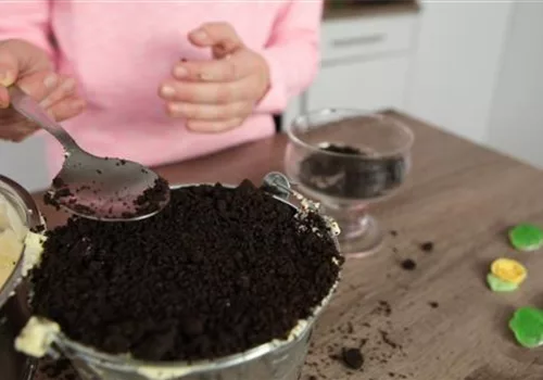 Blumenerde mit Quark - Richtig lecker!