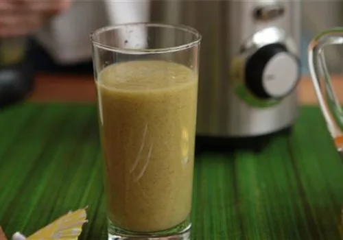 Ein erfrischender Kiwi-Smoothie