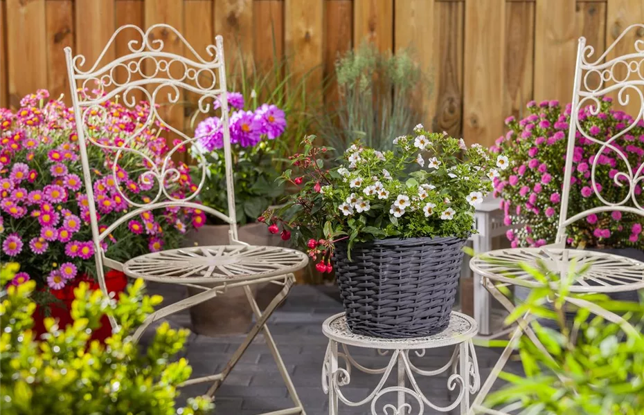 Einladende Sitzplätze machen Garten zur Oase