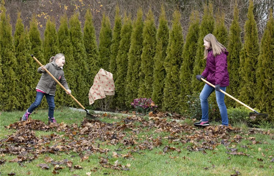 Gartenarbeit – so kann der Schnee kommen