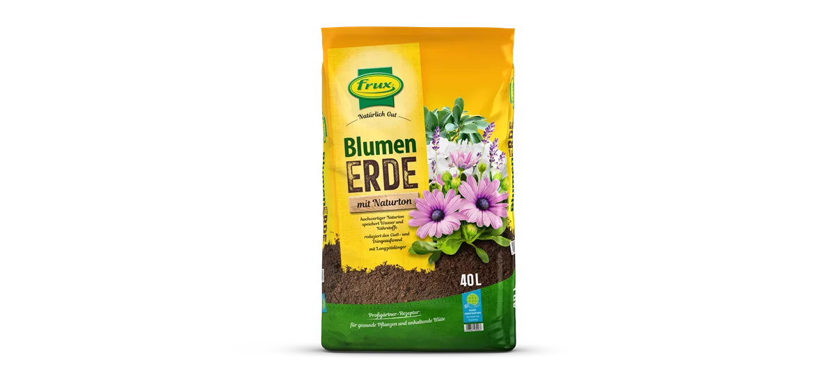 Blumenerde mit Naturton 5l