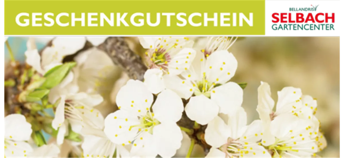 Gutschein Gartencenter Selbach 10 €