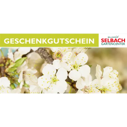 Gutschein Gartencenter Selbach