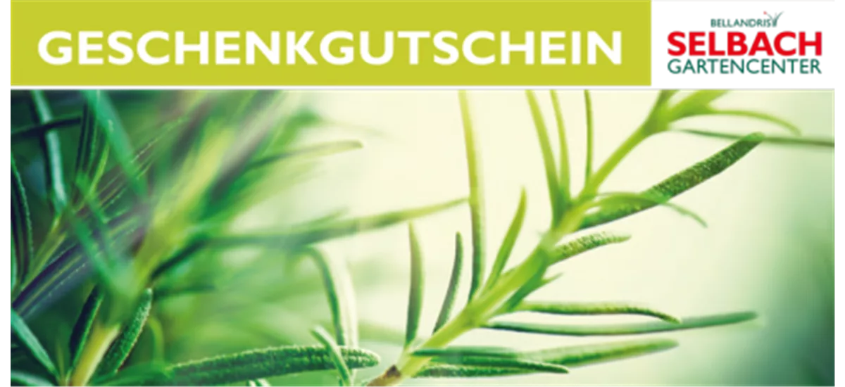 Gutschein Gartencenter Selbach 10 €