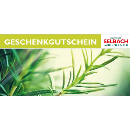 Gutschein Gartencenter Selbach