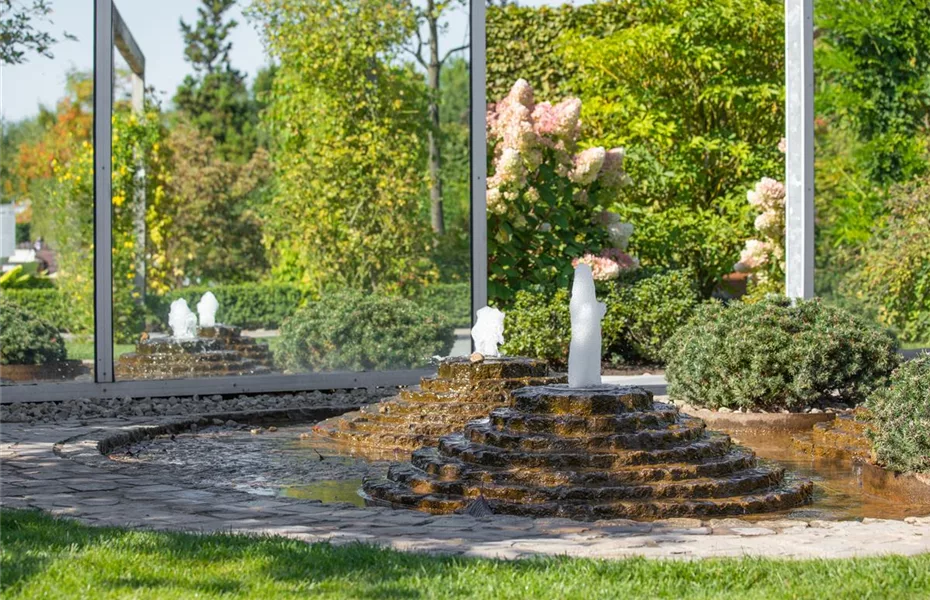 Quelle der Entspannung – Brunnen im Garten 