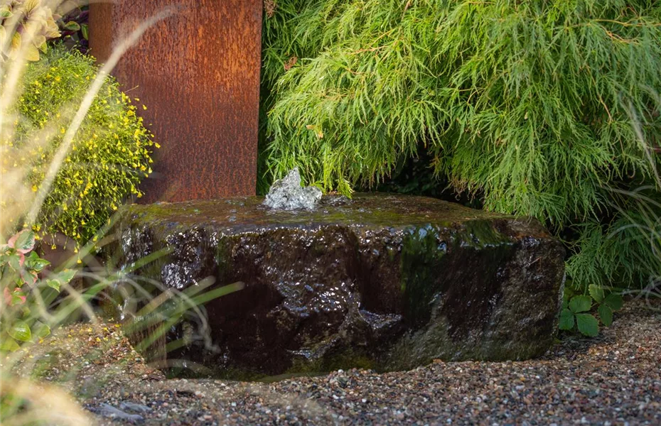 Quelle der Entspannung – Brunnen im Garten 