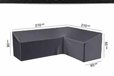 Aerocover Schutzhülle für Eck- Loungeset 270x210 L-Form rechts 444405