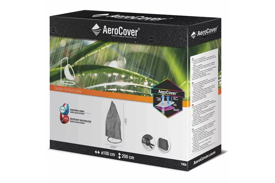 Aerocover Schutzhülle für Hängekorb Ø100x200 cm H43582