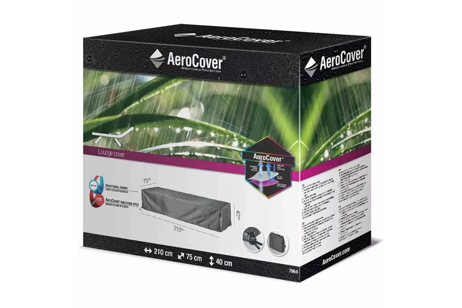 Aerocover Schutzhülle für Liege 210x75x40 cm 444423