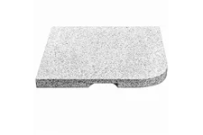 Delschen Granit-Platte 480x480 mm 25 Kg grau 576558