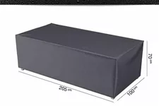 Aerocover Schutzhülle für Loungebank 205x100xH70 cm 444417