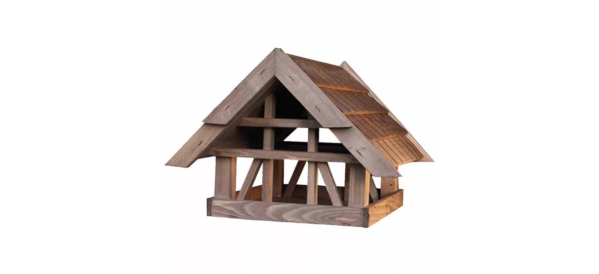 Futterhaus Fachwerkhaus 32x46x46cm 793699