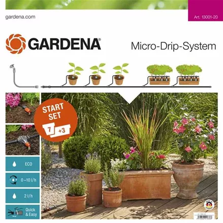 Gardena Bewässerungssystem MDS Start-Set Pflanztöpfe M