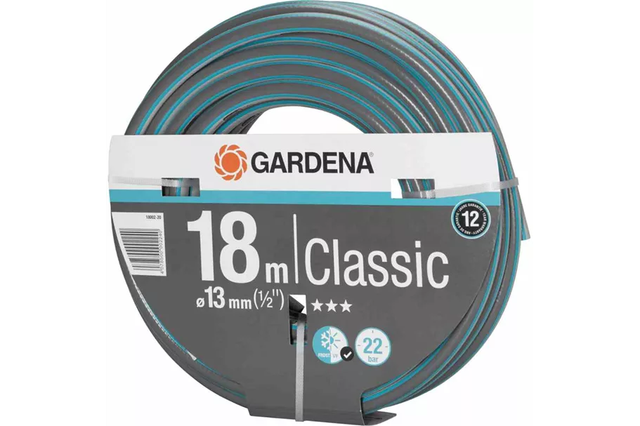 Gardena Classic Schlauch ohne Systemteile 13mm 18 m (1/2"), 18 m 224957