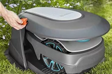 Gardena Garage für Mähroboter kompatibel mit R70 Li, R80 Li, Smart Sileno City G83507