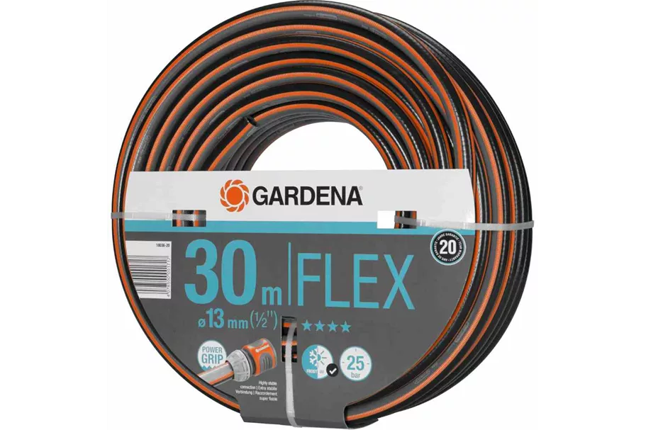 Gardena Gartenschlauch Comfort Flex 13 mm (1/2") 30 m mit PowerGrip bis 25 bar 224889