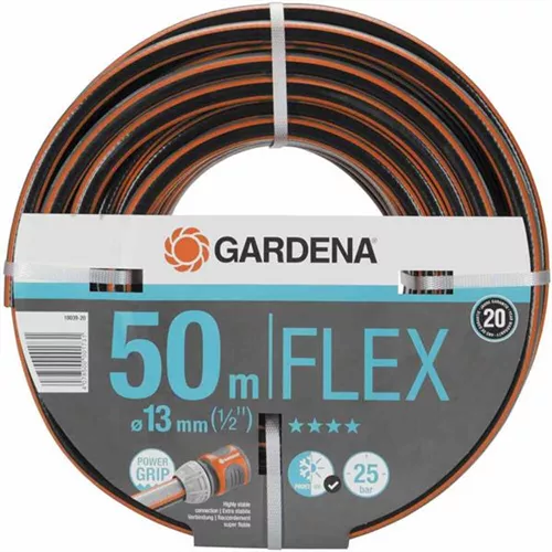 Gardena Gartenschlauch Comfort Flex 13 mm (1/2") 50 m mit PowerGrip bis 25 bar