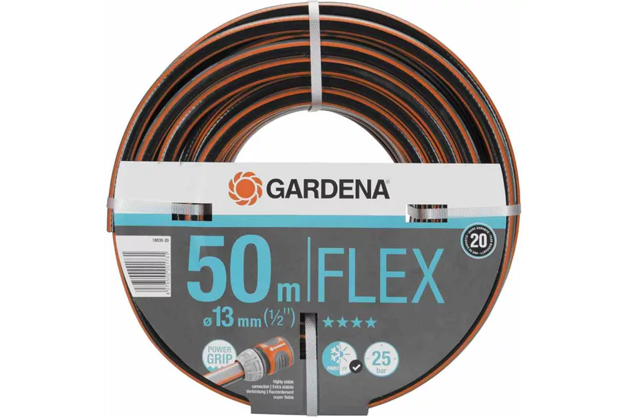 Gardena Gartenschlauch Comfort Flex 13 mm (1/2") 50 m mit PowerGrip bis 25 bar 224907