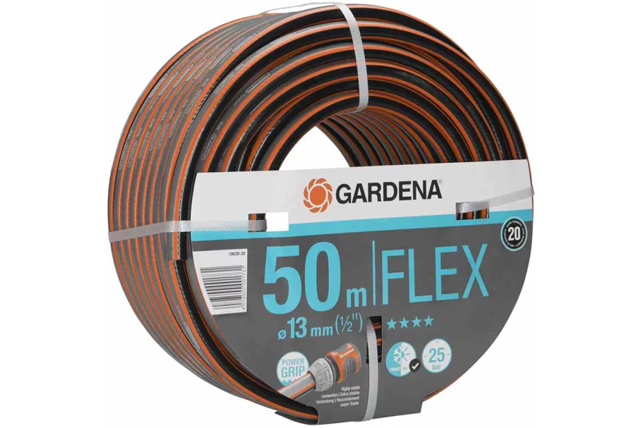 Gardena Gartenschlauch Comfort Flex 13 mm (1/2") 50 m mit PowerGrip bis 25 bar 224907