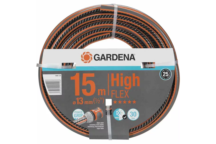 Gardena Gartenschlauch Comfort HighFlex 13 mm (1/2") 15 m mit PowerGrip 30 bar 224841