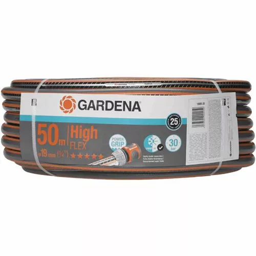 Gardena Gartenschlauch Comfort HighFlex 20 mm (3/4") 50 m mit PowerGrip 30 bar