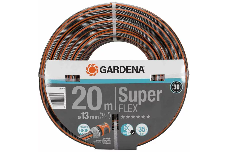 Gardena Premium SuperFlex Schlauch 13 mm (1/2") 20 m ohne Systemteile 224861