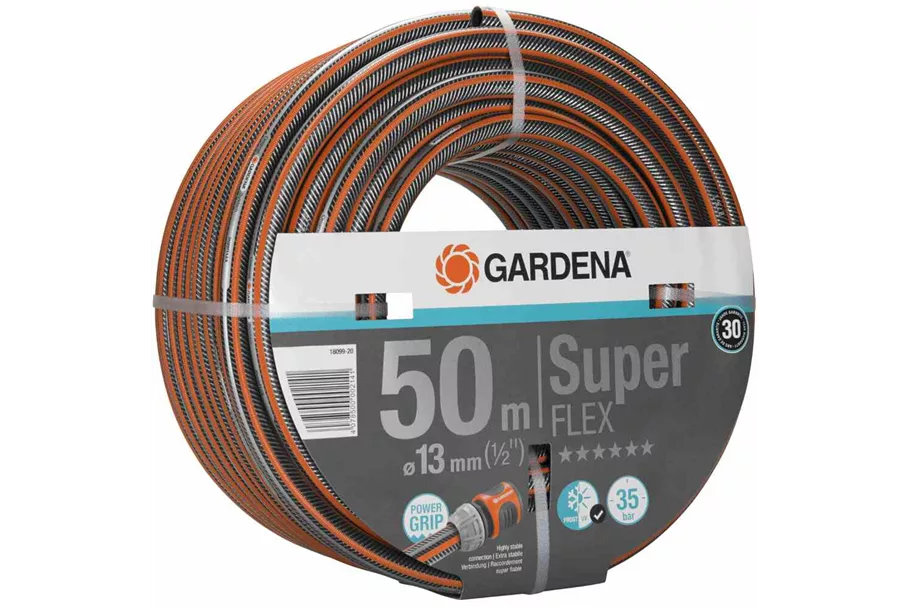 Gardena Premium SuperFlex Schlauch 13 mm (1/2") 50 m ohne Systemteile 224909