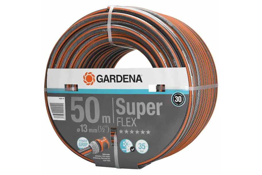 Gardena Premium SuperFlex Schlauch 13 mm (1/2") 50 m ohne Systemteile 224909