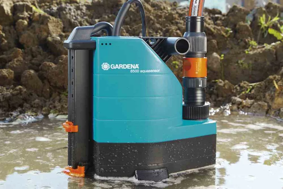 Gardena Schmutzwasser Tauchpumpe 8500 aquasensor H75047