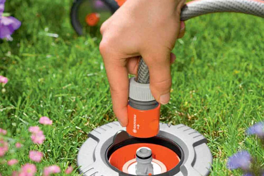 Gardena Wassersteckdose mit 19 mm Außengewinde 329526