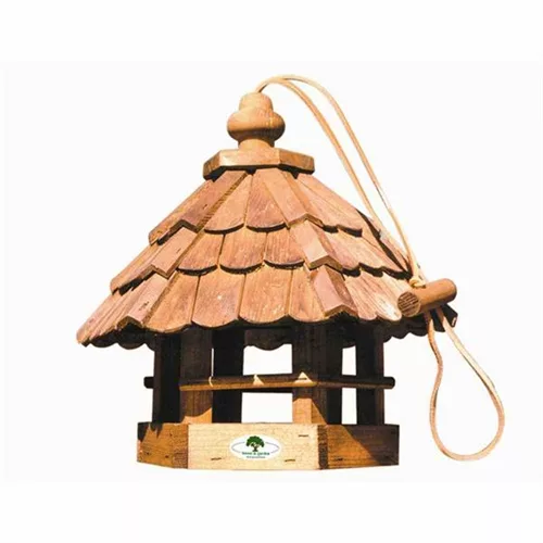 Holz-Vogelfutterhaus Feldlerche 35x31x37cm