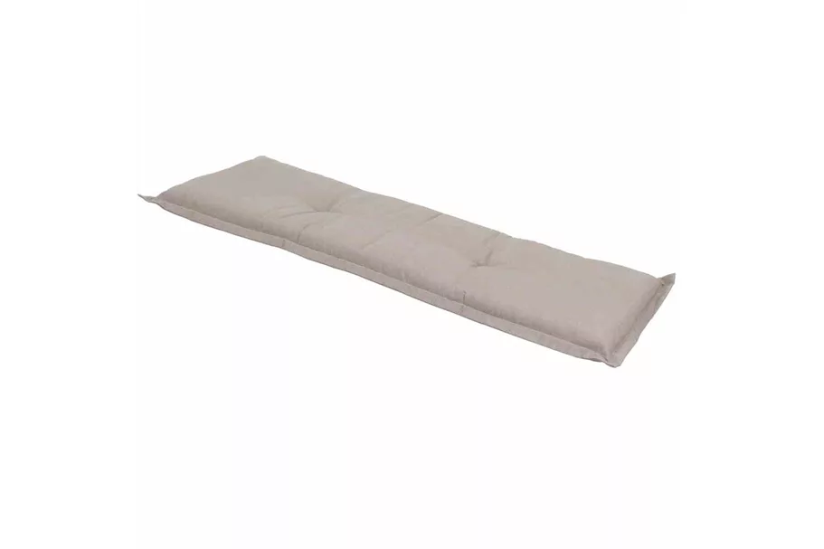 Madison Bankauflage 140x48cm grau-beige Baumwolle 382983