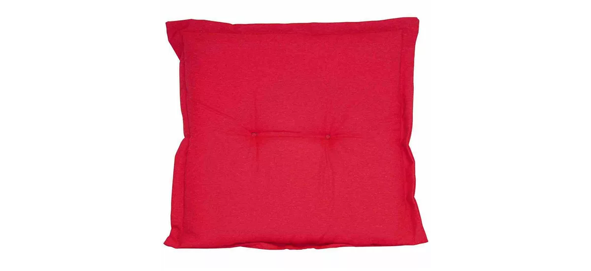 Madison Sitzkissen hocker 50x50x5 cm rot 135137