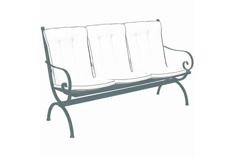 MBM Auflage für Bank Romeo 3 Sitzer 100 cm x 56 cm creme 156161