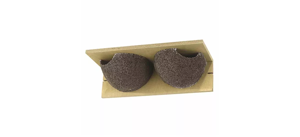 Nistkasten Mehlschwalbe 2er , 37,5 cm x16 cm x 11 cm, Grau H78894