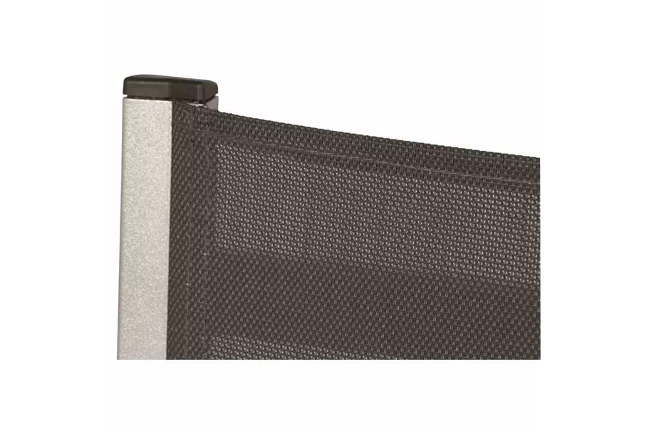 MWH Klappstuhl Elements Textilgewebe 68 cm x 62 cm x 110 cm silber-anthrazit 115841