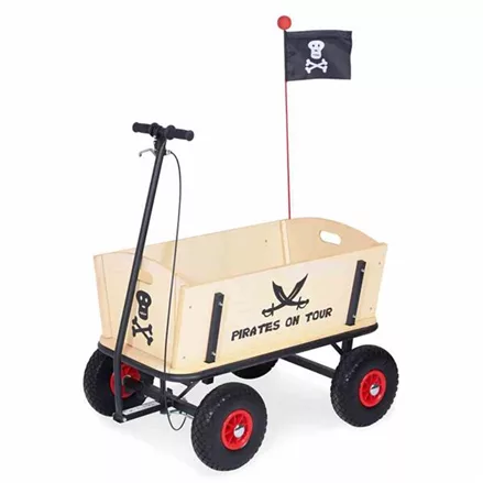 Pinolino Bollerwagen Pirat Jack 73 cm x 30 cm x23 cm