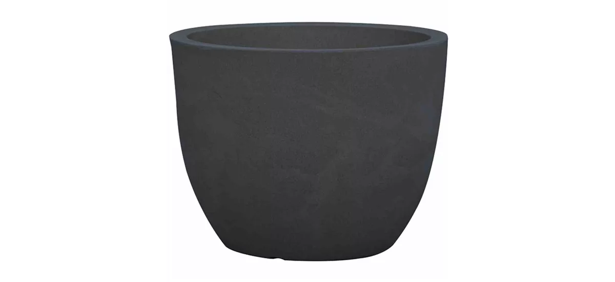 PP-Plastic Gefäß Padua 50 Ø 50x38,4cm schwarz Granit 935154