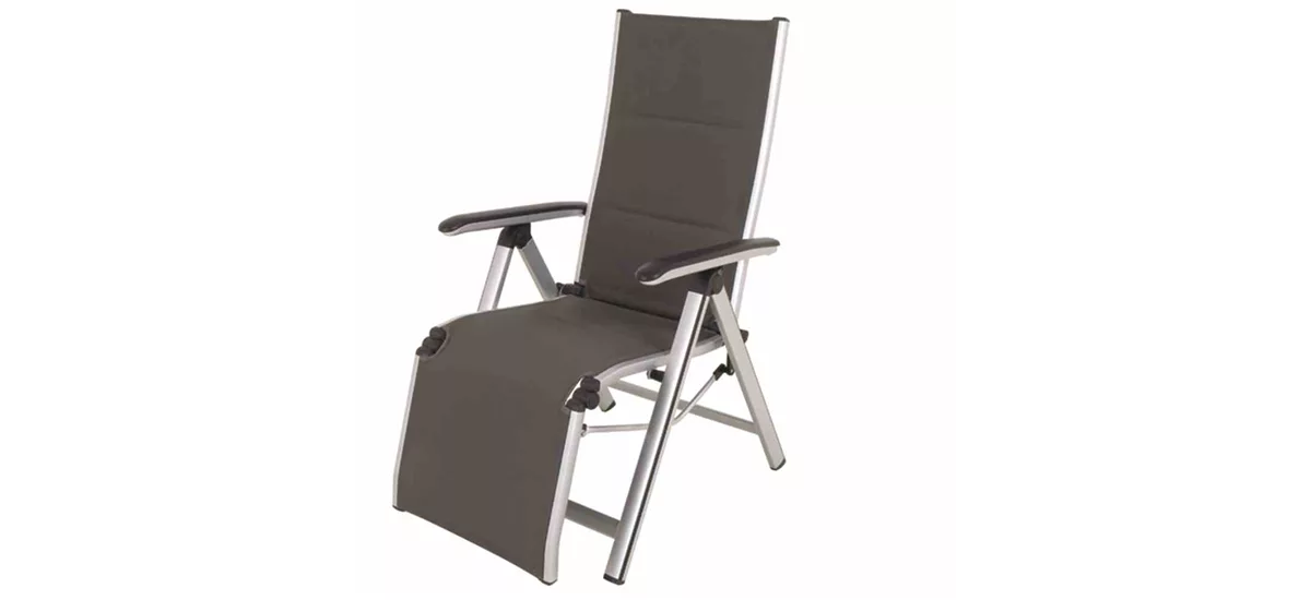 MWH Secoro Relax Bezug gepolstert silber grau 421409