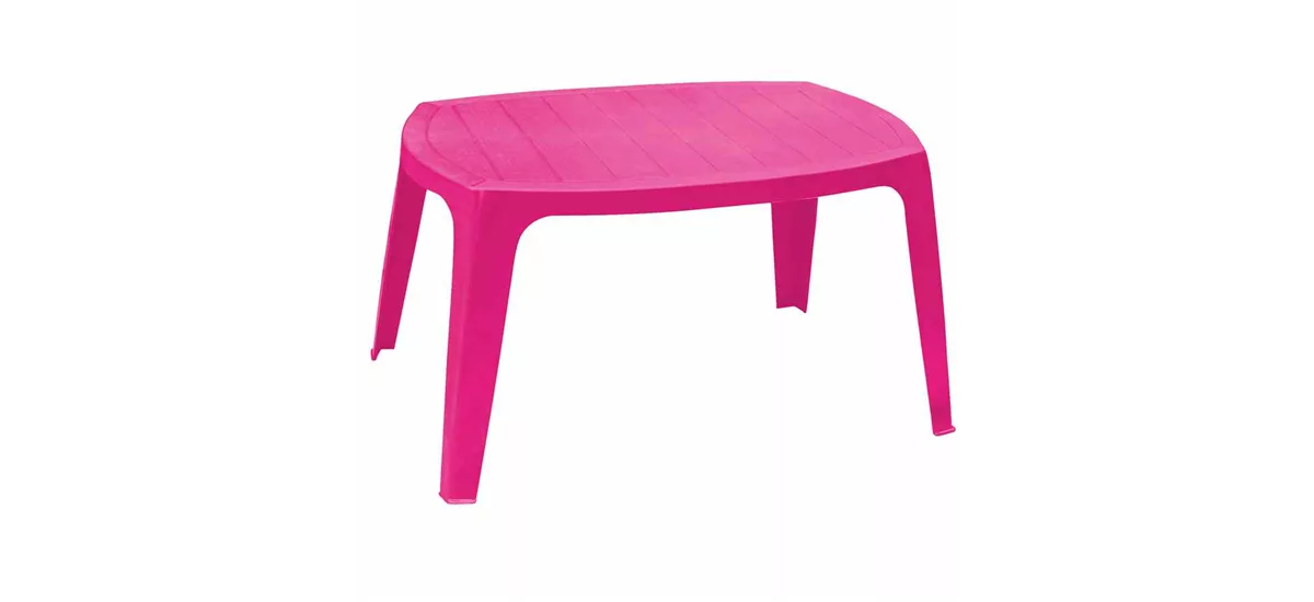 Progarden Kai Beistelltisch 76x49x43 cm pink Kunststoff G23747