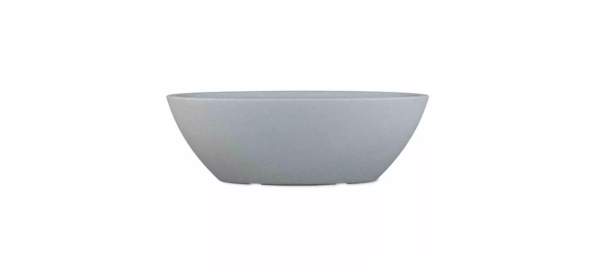 PP-Plastic Padua Jardiniere 60cm steingrau D71686