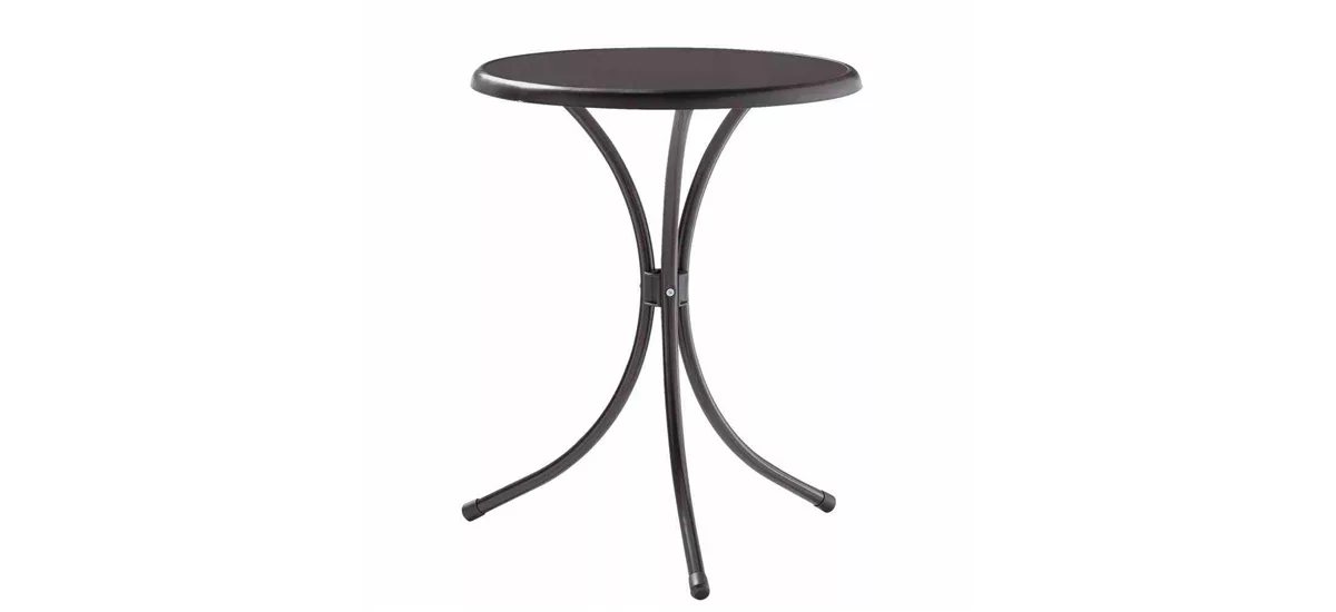 Sieger Bistrotisch Ø60cm eisengrau / anthrazit Stahl 487946