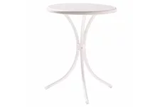 Sieger Bistrotisch rund Ø 60 cm weiß Stahl 655640