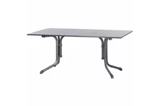 Sieger Klapptisch vivodur 165x95x73 cm eisengrau grau H49793