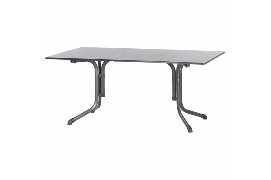 Sieger Klapptisch vivodur 165x95x73 cm eisengrau grau H49793