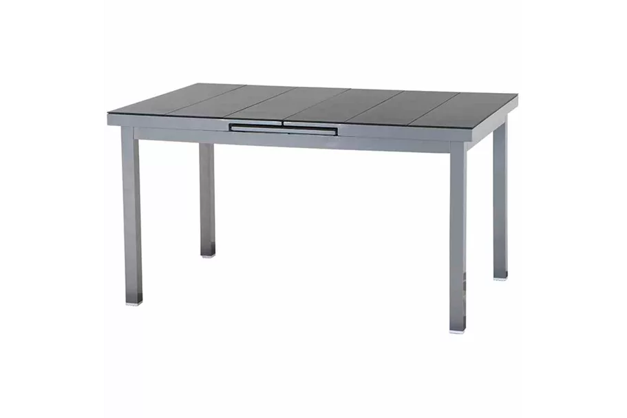 Siena Garden Ausziehtisch Torino, 140/180x90 cm silber J04001