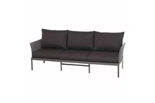 Siena Garden Carim 3er Loungesofa 76,5x205,5x71,5 cm matt graphit J23097