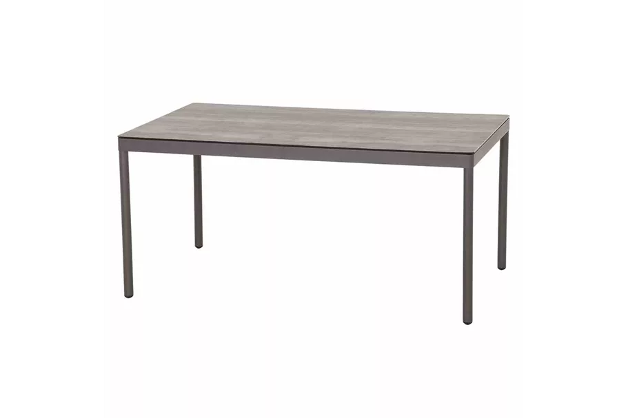 Siena Garden Carim Casual-Dining-Tisch 140x80cm matt graphit J23099