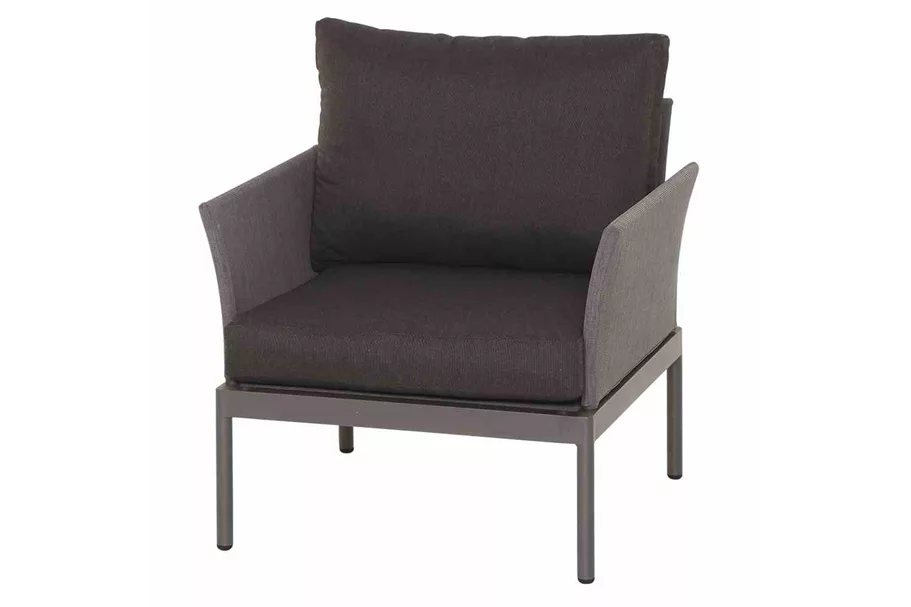 Siena Garden Carim Lounge Sessel 80x76,5x71,5 cm matt graphit J23095